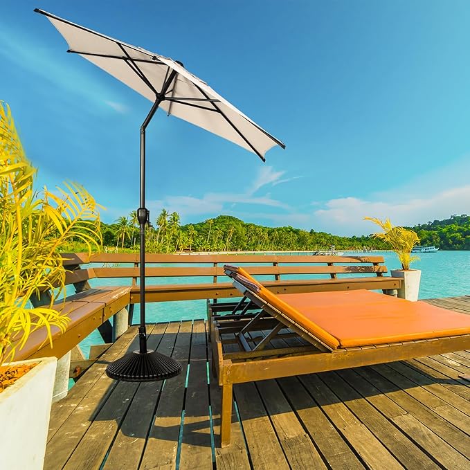 Abba Patio 7.5FT Lyon Outdoor Patio Umbrella Outdoor Table Umbrella - Image 6