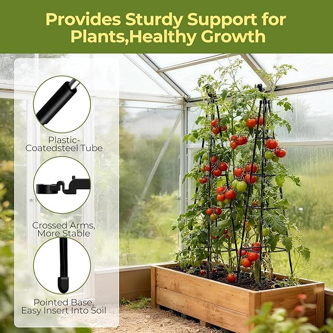 Garden Trellis for Climbing Plants Outdoors, Vegetables - Image 4
