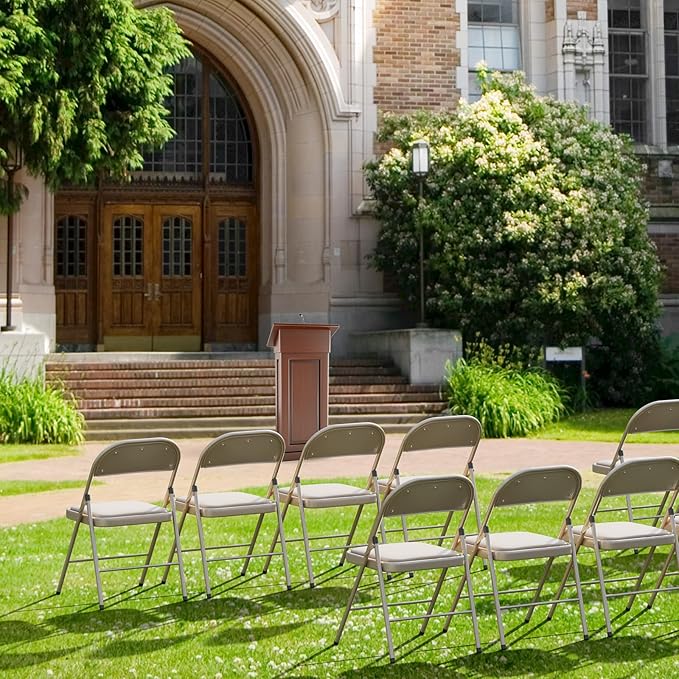 VINGLI 4 Pack Folding Chairs - Image 9