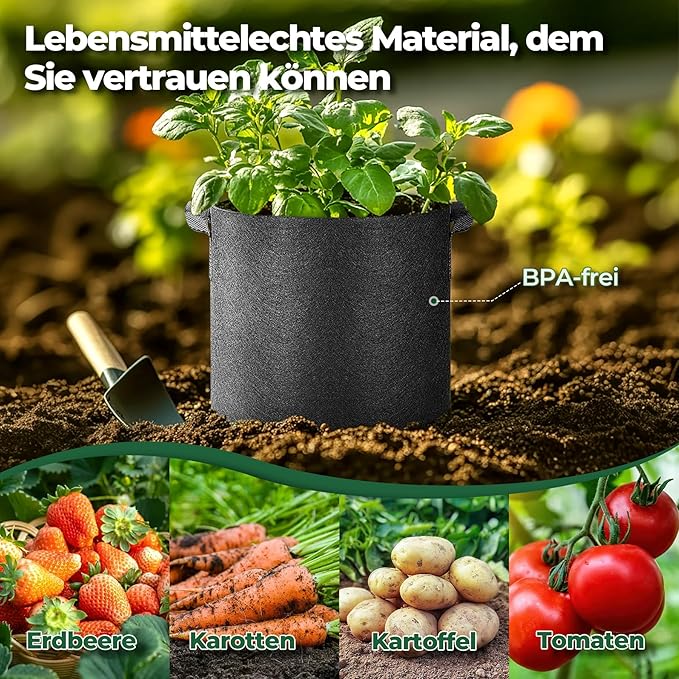 T4U Fabric Plant Grow Bags - Image 7