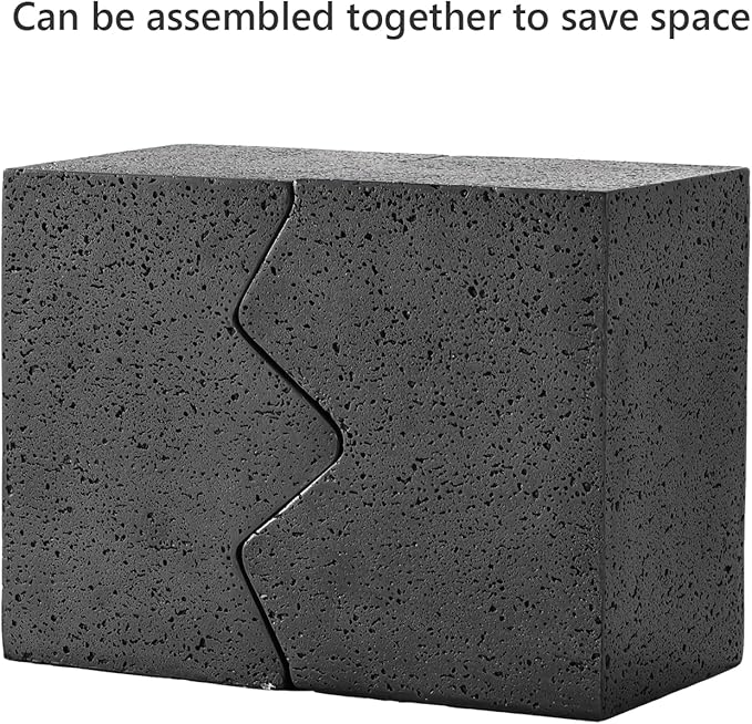 COSIEST Concrete Side Table, Decorative Garden Stools - Image 7