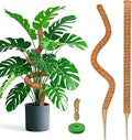 2 Pack 39 Inch Moss Pole Monstera Plant Support, Coir Moss Poles by Unknown
