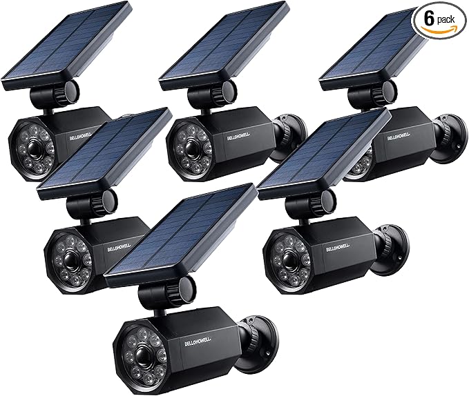 Bell+Howell Bionic Spotlight Motion Solar Spot Lights Outdoor Waterproof by BellHowell