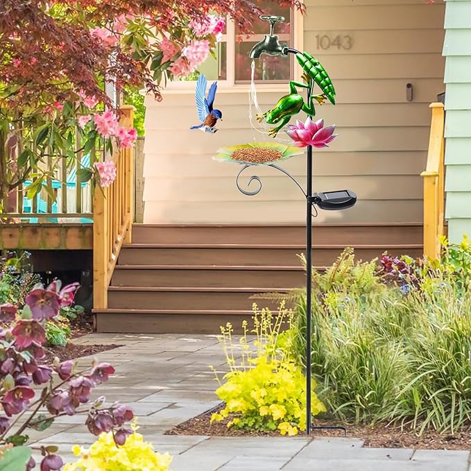 Solar Outdoor Lights Decorative Solar Frog Lights - Image 3