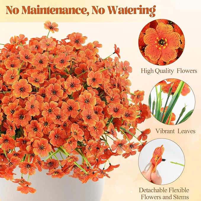MACTING Artificial Fall Flowers - Image 4