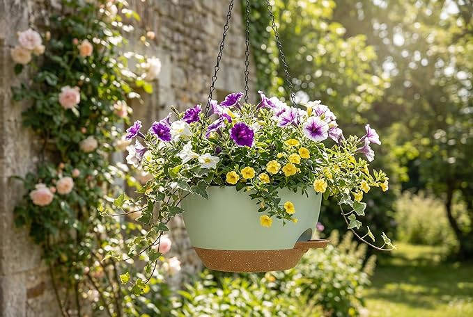 Hanging Planters, Matte Plastic Planters - Image 4