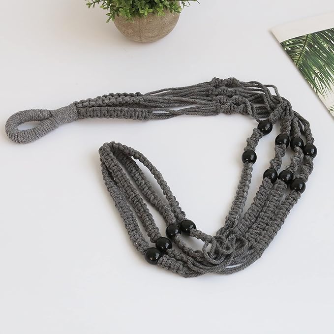 Macrame Plant Hanger Indoor Hanging - Image 4