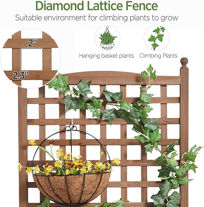Yaheetech 2pcs 50" H Raised Garden Bed - Image 5