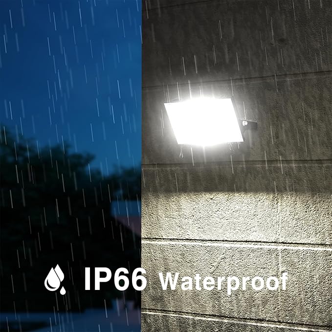 Onforu 80W LED Flood Lights Outdoor, 8000LM Super Bright Security Light - Image 4