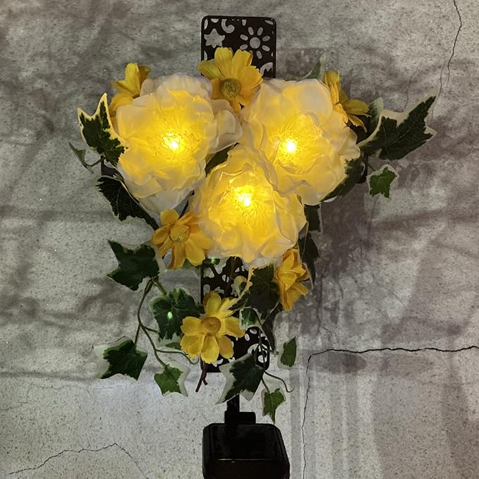 Starryfill Solar Memorial Cross Lights - Image 4