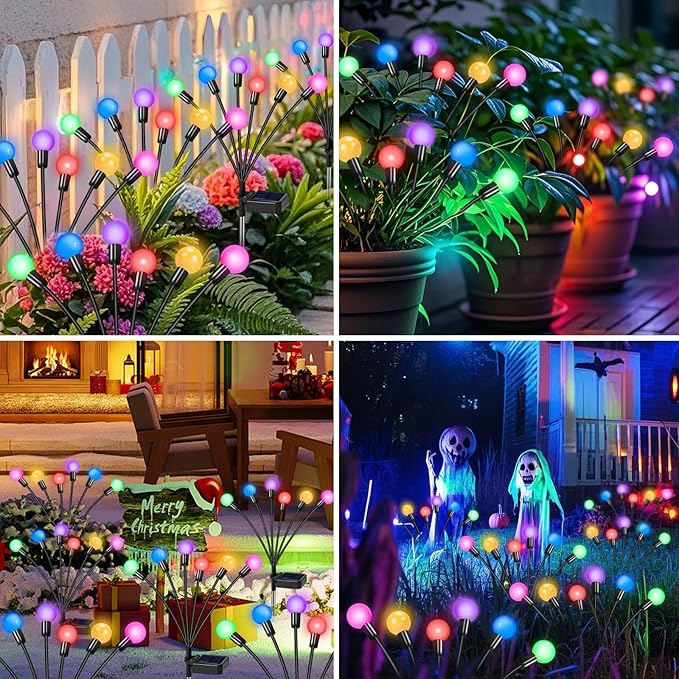 Solar Garden Lights Outdoor, Swaying Light Waterproof Solar Lights Outdoor - Image 7