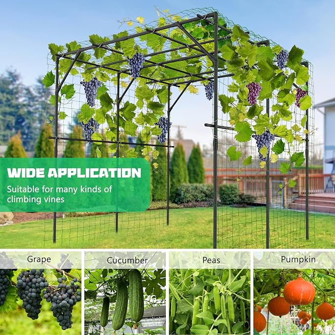 DoCred Tall Garden Arch Trellis - Image 2