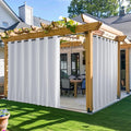 NICETOWN 2 Panels Windproof Outdoor Curtains by NICETOWN