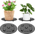 moonoom 4 Pieces Potted Plant Stand Holder, Large Planter Holder, Heavy Duty by moonoom
