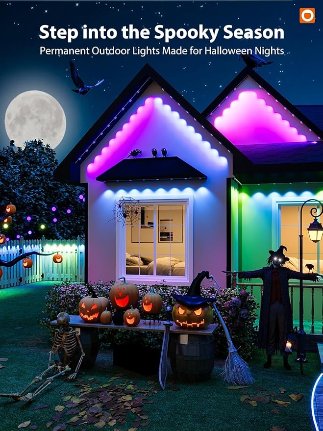 addlon Permanent Outdoor Lights, Smart RGB+IC LED Lights - Image 9