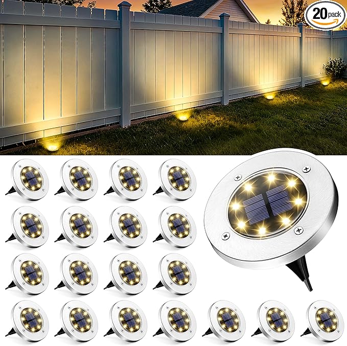 GIGALUMI Solar Ground Lights by GIGALUMI