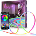 50FT LED Neon Rope Lights, Flexible Led Rope Lights Control by Unknown