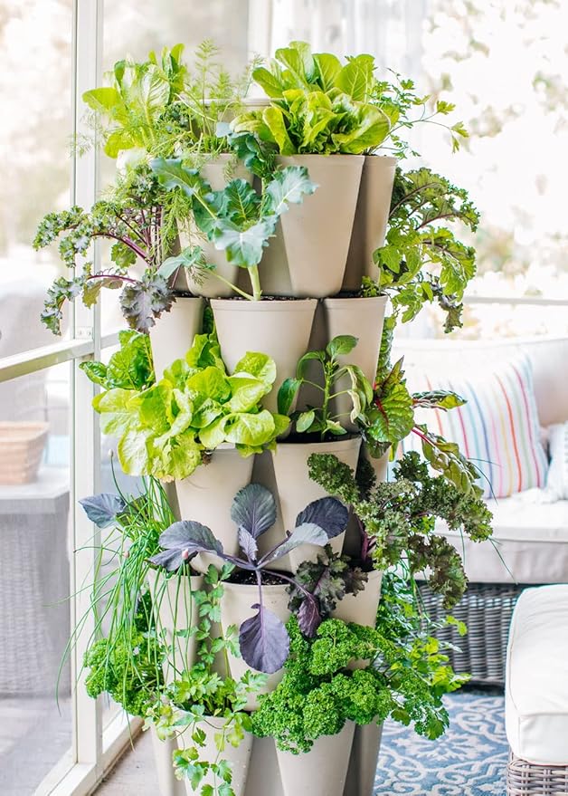 Greenstalk Patented Large 5 Tier Vertical Garden Planter - Image 5