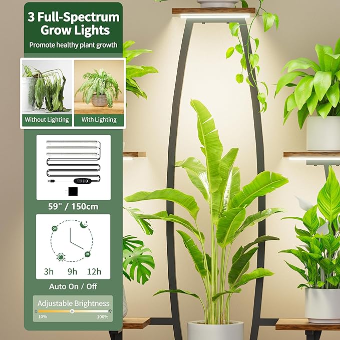 JUSTOGO Plant Stand Indoor - Image 4