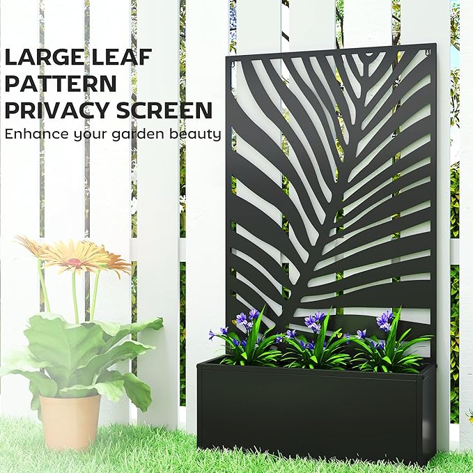 Outsunny Metal Raised Garden Bed - Image 5