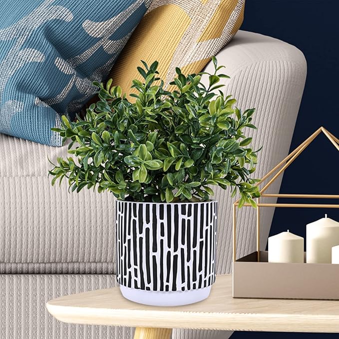 Winlyn 3-Pack Artificial Potted Plants - Image 9