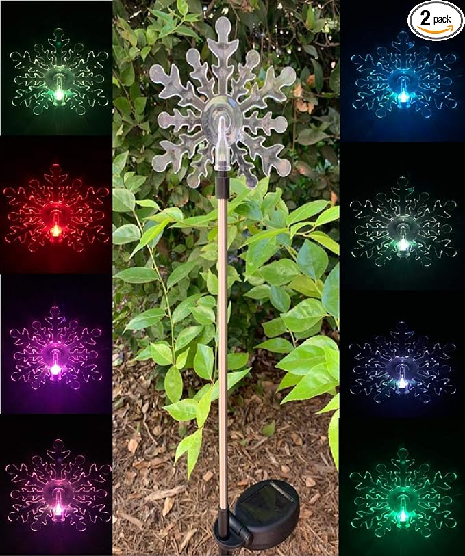 Solar Powered Garden Stake LED Light by RELIGHTABLE