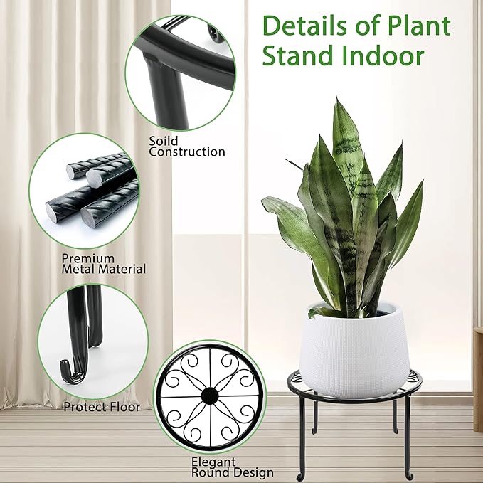 Metal Plant Stand 5 Pack Plant Stands - Image 3