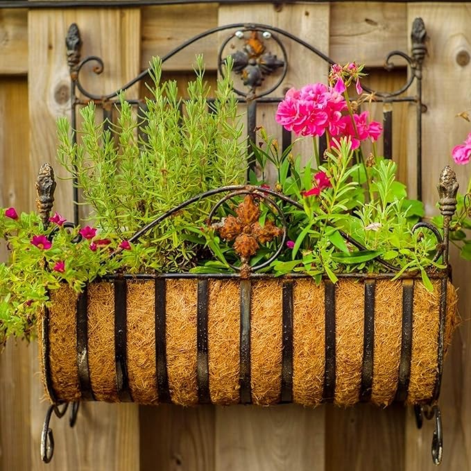 3 Pack Coco Liners for Window Planter Box - 24in 100% Natural Coconut Coir - Image 2