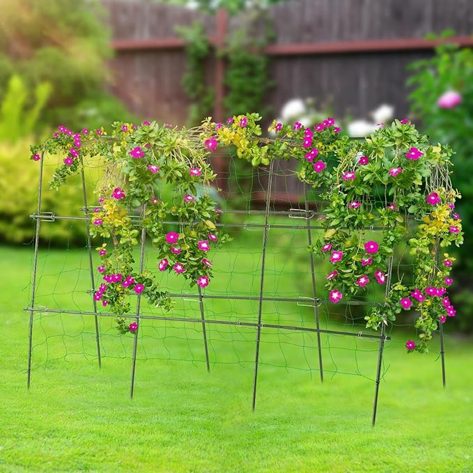 Lalahoni Cucumber Trellis, 65x48 inch Garden Trellis - Image 7