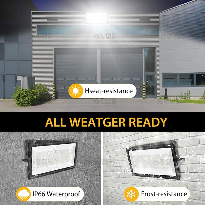 600W 2pack LED Stadium Flood Lights, 67500LM Super Bright LED Arena Outdoor - Image 4