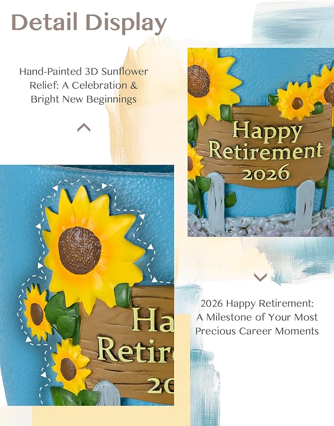 Retirement Gifts for Woman 2026: Happy Retirement Gifts for Women Nurse Teacher - Image 4
