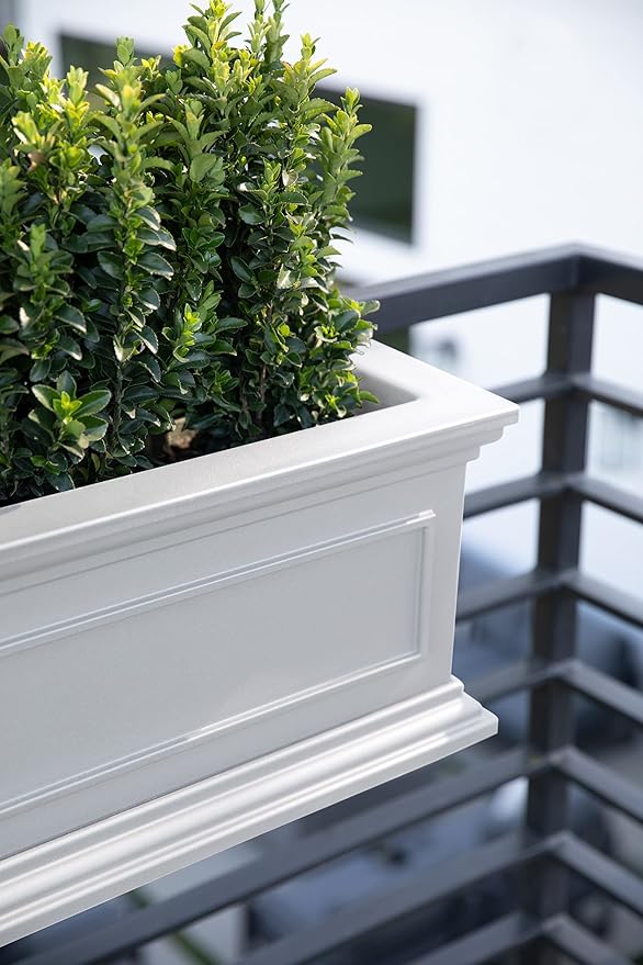 Veradek Brixton Series Plastic Railing Planter - Image 7