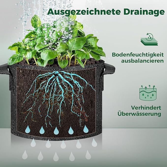 T4U Fabric Plant Grow Bags - Image 4