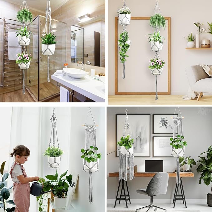 Macrame Plant Hangers - Image 4