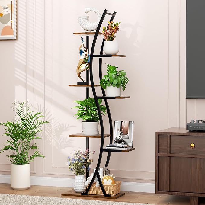 62“ Plant Stand Indoor with Grow Lights - Image 5