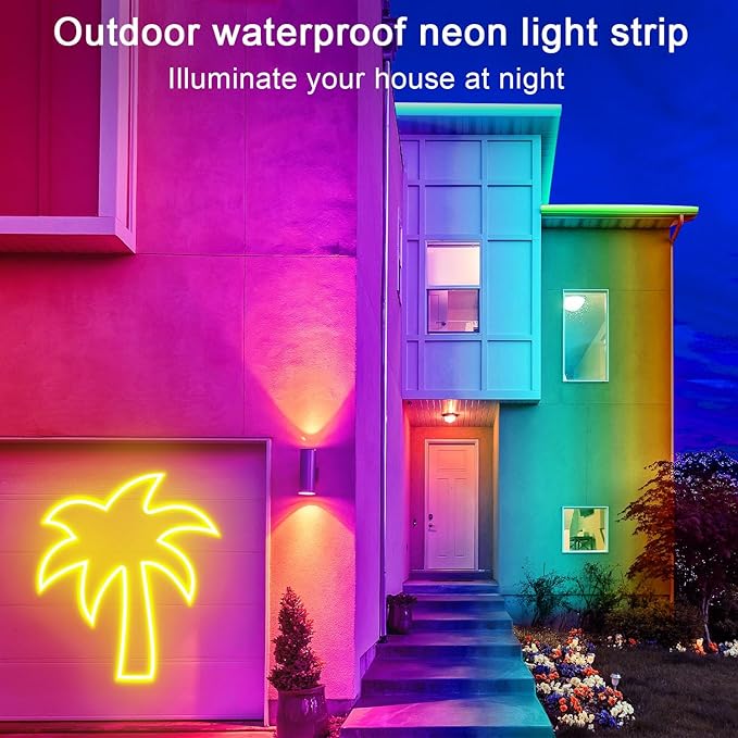 16.4FT DC24V RGB LED Neon Rope Lights - Image 5
