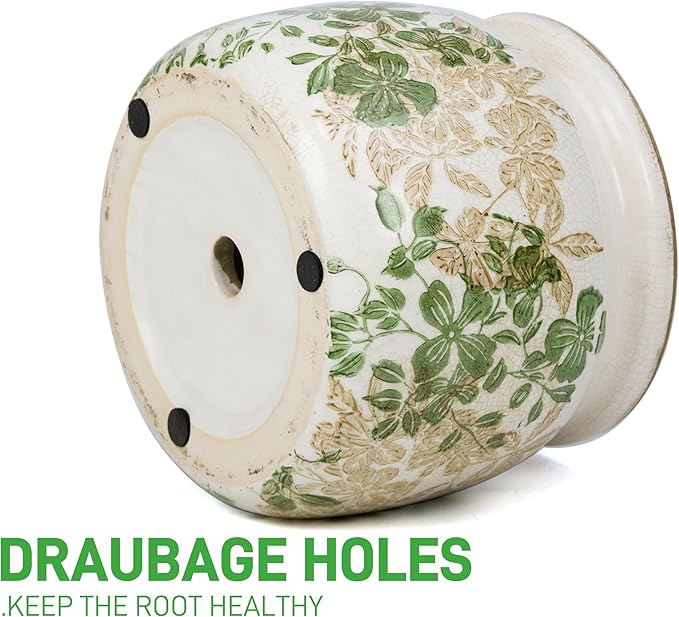 Flower Pot, Vintage Ceramic Pot - Image 8