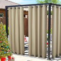 NICETOWN Canvas Outdoor Curtains by NICETOWN