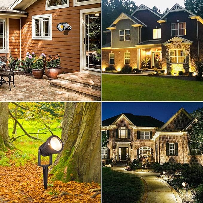 ZUCKEO Low Voltage Landscape Lights 5W LED Landscape Lighting 12V 24V Outdoor - Image 6