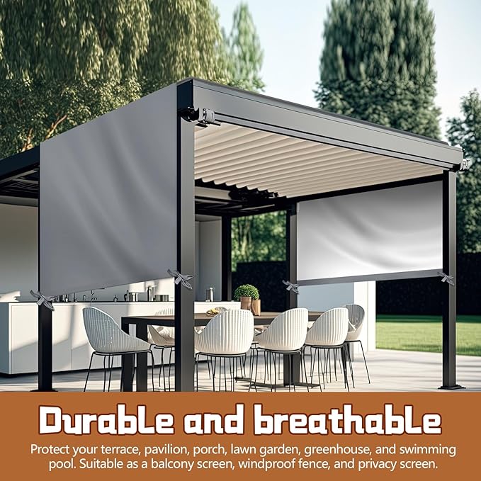 Universal Pergola Replacement Canopy Outdoor Canopy Shade Cover Waterproof - Image 7