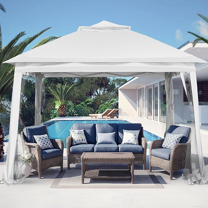 GDY 11x11 Pop Up Canopy Tent, Outdoor Canopy - Image 7