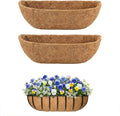 2 Pcs 24 Inch Trough Coco Liner by Unknown