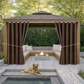 Water Proof Outside Curtains W84 x L84 by DivaenCamino