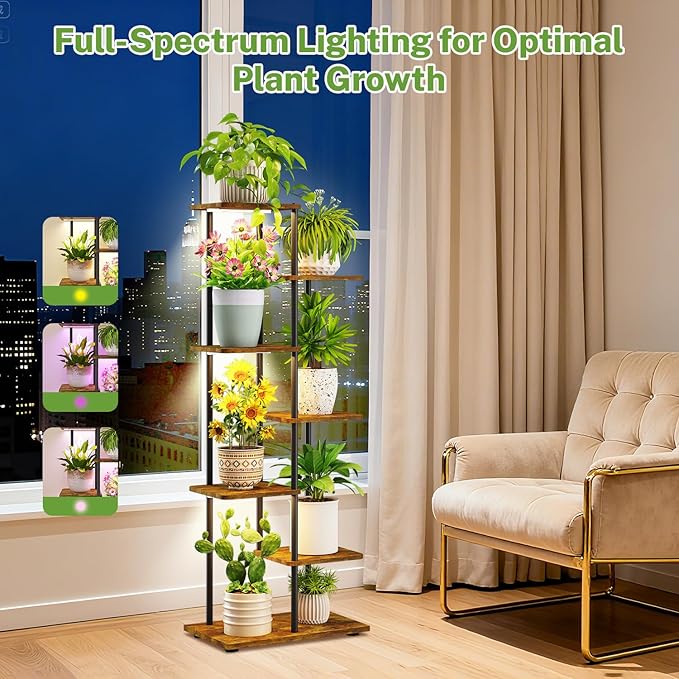 iDavosic.ly 6 Tier Tall Plant Stand Indoor - Image 5
