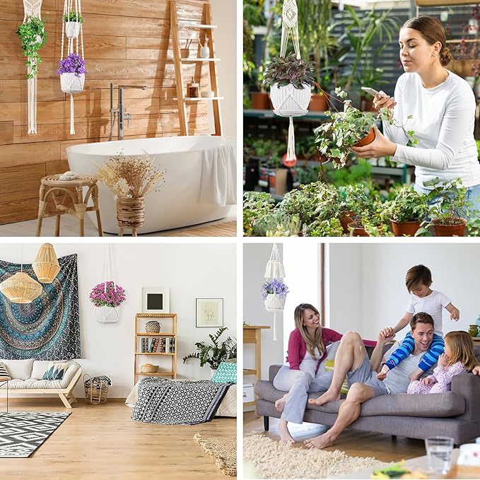 Macrame Plant Hangers - Image 3