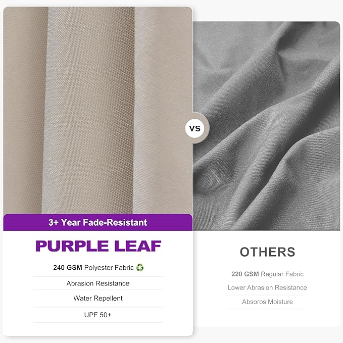 PURPLE LEAF 10 Feet Patio Umbrella - Image 4