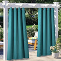 NICETOWN 2 Panels Outdoor Patio Curtains Waterproof 84 inches Long, Rustproof by NICETOWN