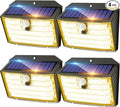 CLAONER Solar Lights Outdoor, Wireless Motion Sensor Lights, IP65 Waterproof by Claoner
