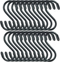 30 Pack Vinyl Coated Heavy Duty S Hooks by DINGEEUtilityHook