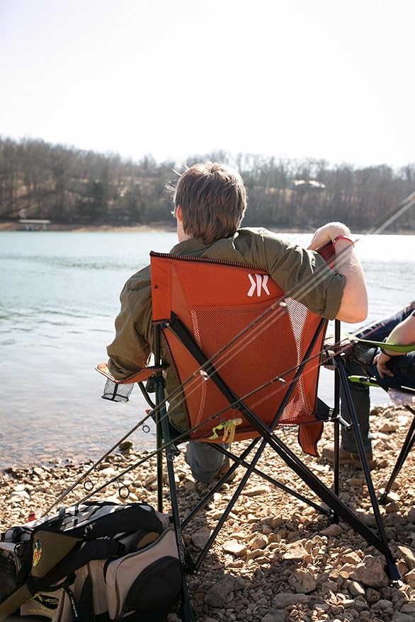 Kijaro Dual Lock Chair Color: Victoria Desert Orange - Image 2